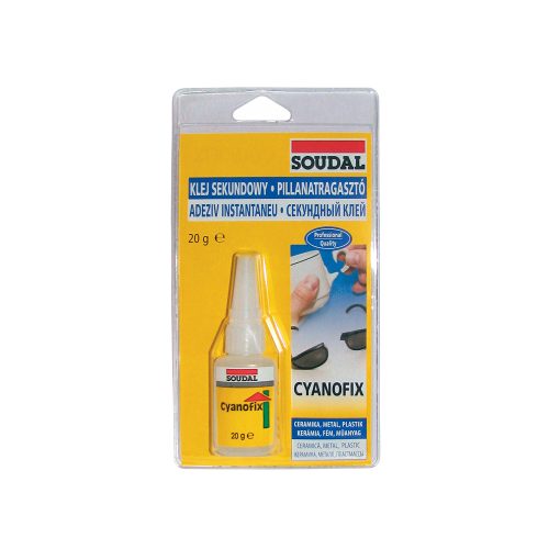 Soudal-Cyanofix 84A Pillanatragasztó (20 g)
