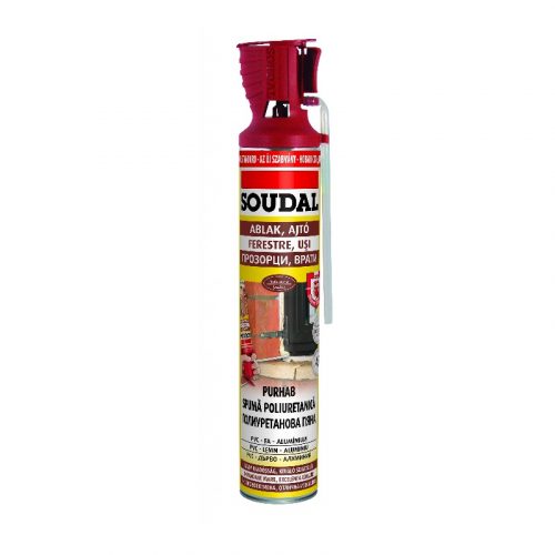Soudal univerzális PUR hab Genius fejjel 750ml