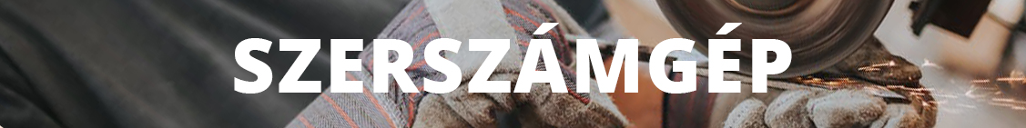 Szerszámgép banner