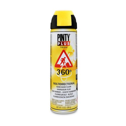PintyPLus TECH Fluoreszkáló jelölő spray 360º 500ml