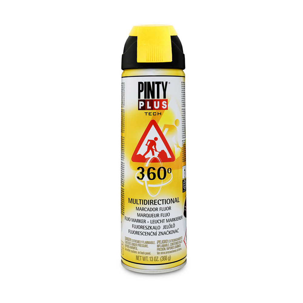jelolo PintyPLus TECH Fluoreszkáló jelölő spray 360º 500ml