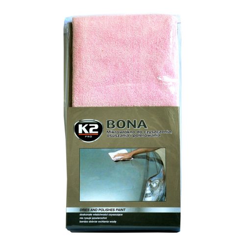 K2 Bona mikroszálas polír- és szárító kendő 40×40