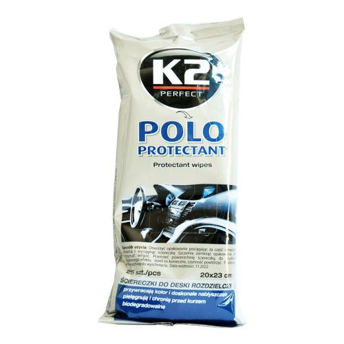 K2 műszerfalápoló kendő (25db/ csomag)